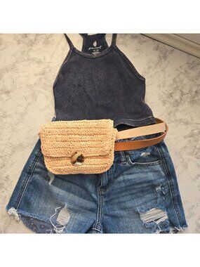 Free People Movement Happiness Runs Crop Tank Top Womens Sz XS/S